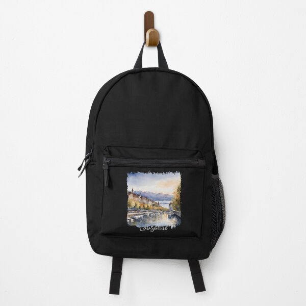 Item preview, Watercolor of Lausanne, Lausanne Switzerland designed and sold by Dressyourflag.
