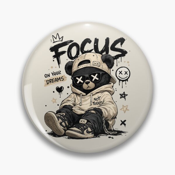 Item preview, Focus On Your Dreams Panda designed and sold by HapaHara.