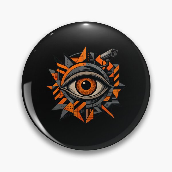 Item preview, Adversarial Surveillance Counter-Culture - Dazzle Eye Art designed and sold by Uglyandcute.