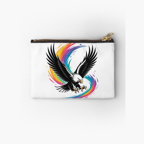 Item preview, Rainbow Vortex Eagle: Power and Freedom in Motion designed and sold by FusiTink.