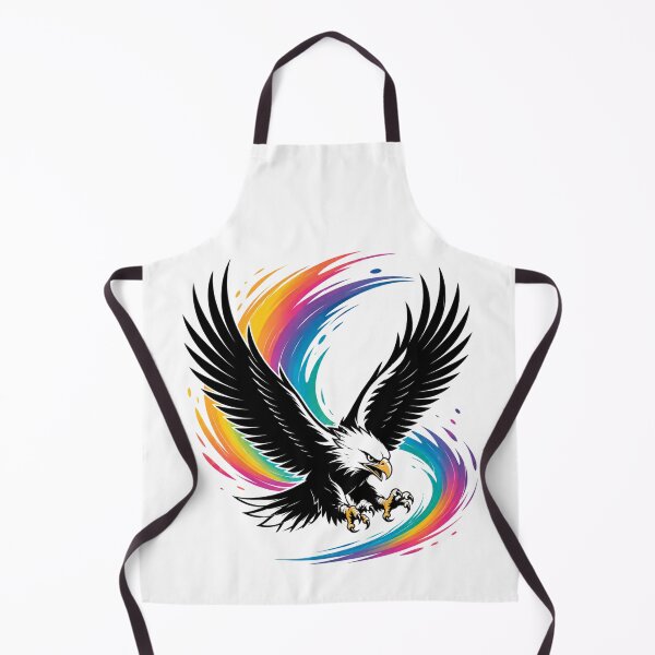 Item preview, Rainbow Vortex Eagle: Power and Freedom in Motion designed and sold by FusiTink.