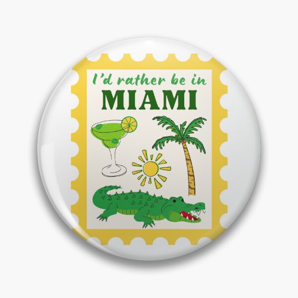 Item preview, I'd Rather Be in Miami designed and sold by SB Creative.