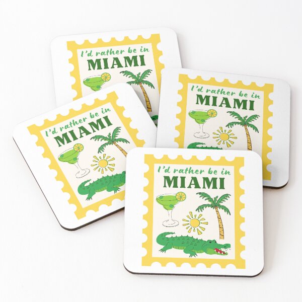 Item preview, I'd Rather Be in Miami designed and sold by SB Creative.