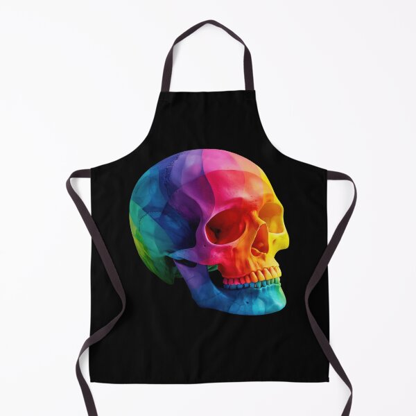 Item preview, Colorful Rainbow Skull Anatomy Art | Vibrant Medical Skeleton Illustration 2 designed and sold by WordPlayStudio.
