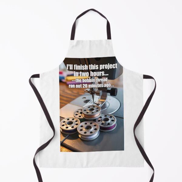 Item preview, Bobbins Ran Out Again Sewing Humor designed and sold by AleksandraJac05.