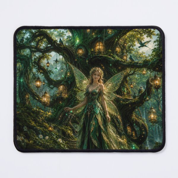 Item preview, Emerald Tree Fairy designed and sold by jgvisualarts.