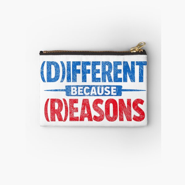 Item preview, Different Because Reasons Funny Political Satire designed and sold by extrisiceye.