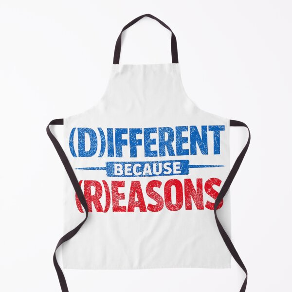 Item preview, Different Because Reasons Funny Political Satire designed and sold by extrisiceye.