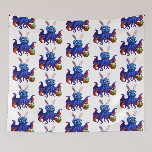 Item preview, Easter Blanket Octopus designed and sold by Sillytoe.