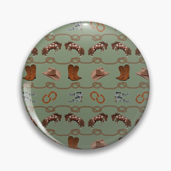 Item preview, Country Western Wild Horse Roundup  designed and sold by Phat Dog Designs .