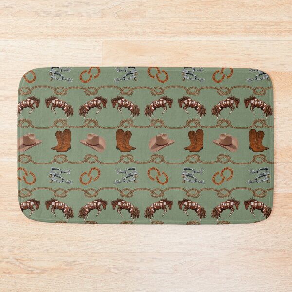 Item preview, Country Western Wild Horse Roundup  designed and sold by Phat Dog Designs .