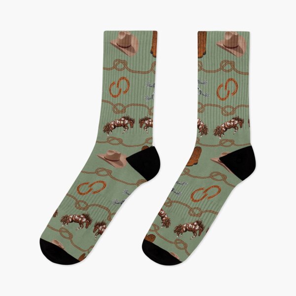 Item preview, Country Western Wild Horse Roundup  designed and sold by Phat Dog Designs .