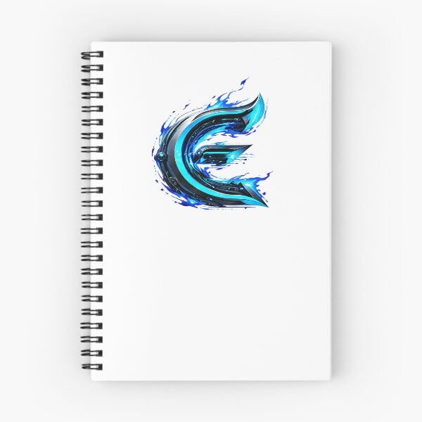 Item preview, AquaFlare Cipher: The Teal Inferno Letter E designed and sold by BlissBlvdShop.
