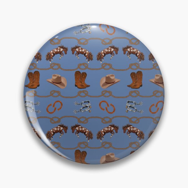 Item preview, Country Western Wild Horse Roundup  designed and sold by Phat Dog Designs .
