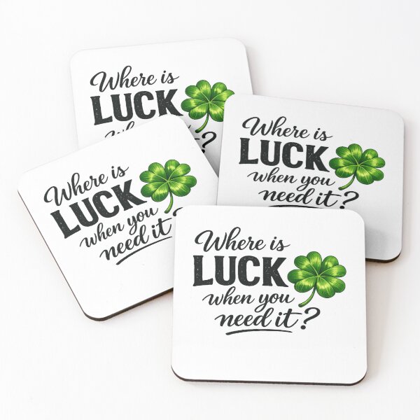 Item preview, Funny "Luck" Phrase designed and sold by JayVisionz.