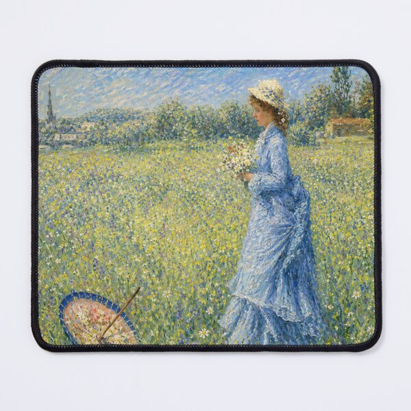 Item preview, Pierre-Auguste Renoir - Woman Picking Flowers, 1872. designed and sold by RickE.