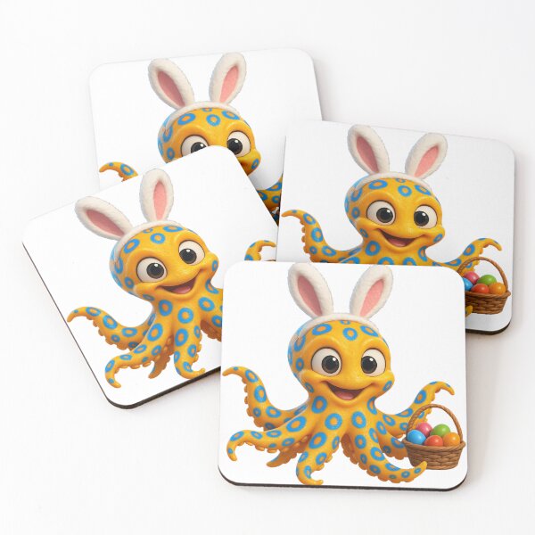 Item preview, Easter Blue-Ringed Octopus designed and sold by Sillytoe.