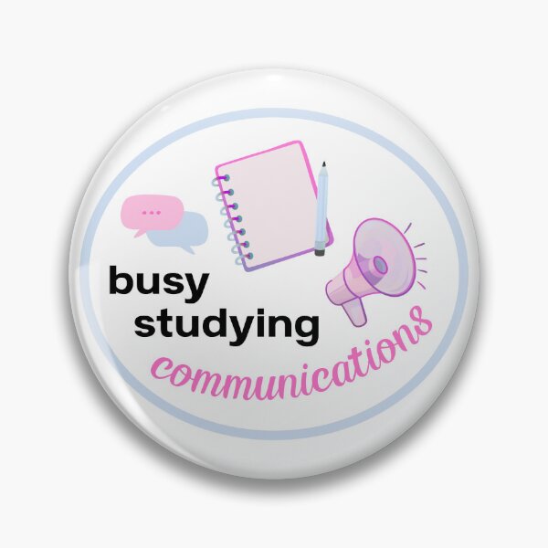 Item preview, Busy Studying Communications designed and sold by SB Creative.