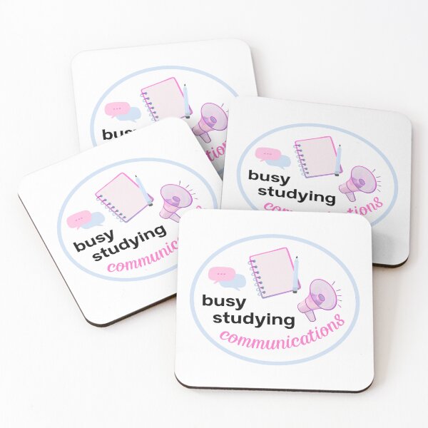 Item preview, Busy Studying Communications designed and sold by SB Creative.