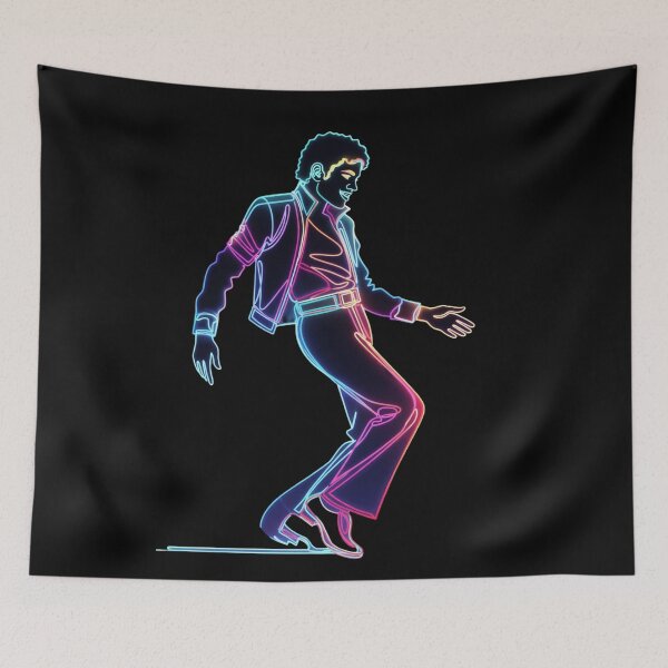 Item preview, Neon Dance Legend Silhouette Sticker Art designed and sold by ExploreAura Studio.