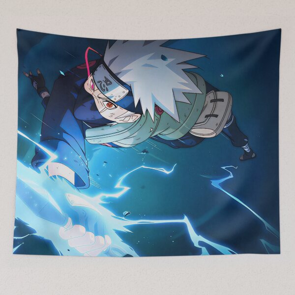 Item preview, Kakashi Lightning Blade Anime designed and sold by PosterFuel.