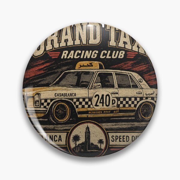 Item preview, Casablanca Grand Taxi Racing Club Vintage Morocco Streetwear designed and sold by Mafiazilla.