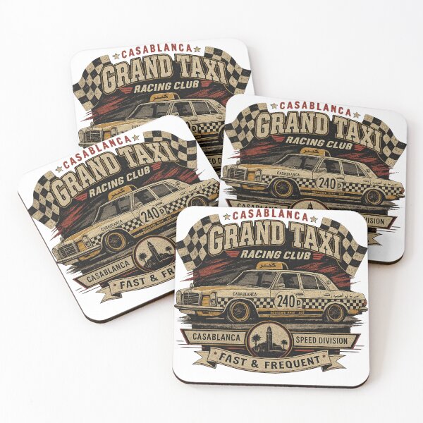 Item preview, Casablanca Grand Taxi Racing Club Vintage Morocco Streetwear designed and sold by Mafiazilla.