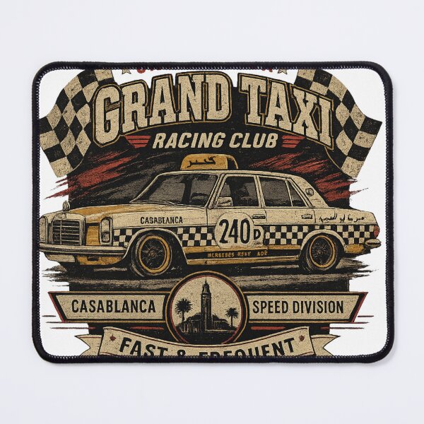 Item preview, Casablanca Grand Taxi Racing Club Vintage Morocco Streetwear designed and sold by Mafiazilla.