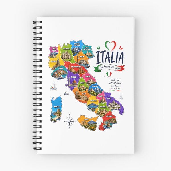 Item preview, Italia - le 20 regioni. Illustrate con monumenti iconici designed and sold by RipantinaFantasy .