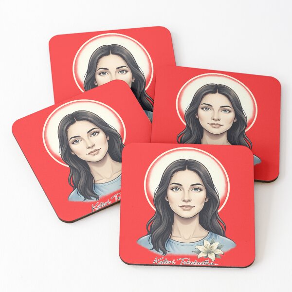 Item preview, Saint Kateri Tekakwitha Lily of the Mohawks designed and sold by WarriorVision.