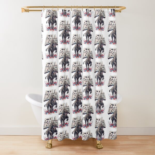 Item preview, Still Unsupervised Leaping Bison Rocket Retro Patriotic Tee v1 designed and sold by DarylWelsh2024.