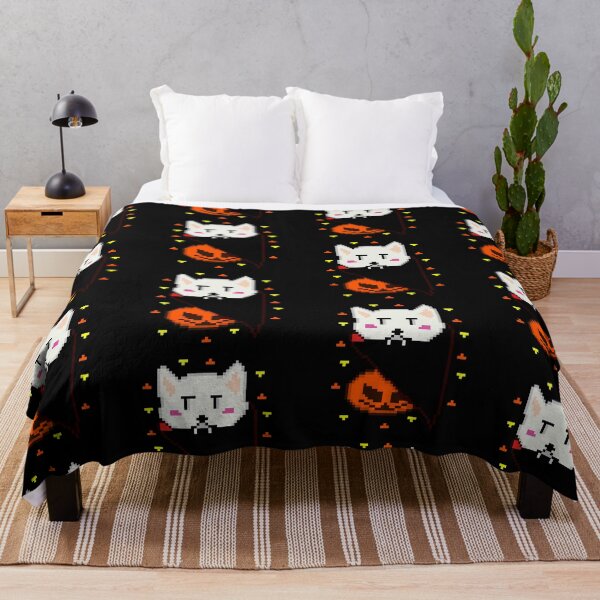 Item preview, Cute Kitten Dressed as Vampire in Pixel art designed and sold by RetroRlx.