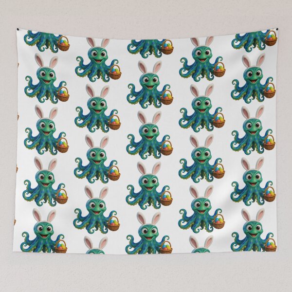 Item preview, Easter Caribbean Reef Octopus designed and sold by Sillytoe.
