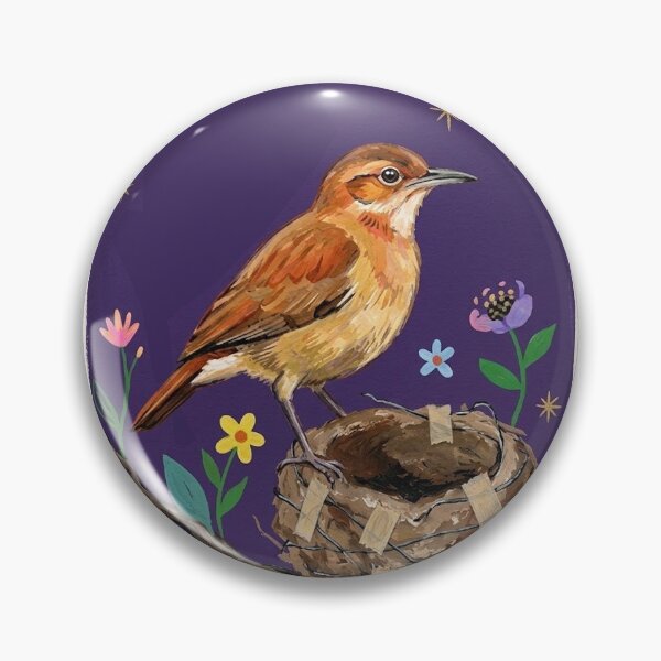 Item preview, Argentine Hornero Bird Duct Tape and High Hopes designed and sold by by-andreas.