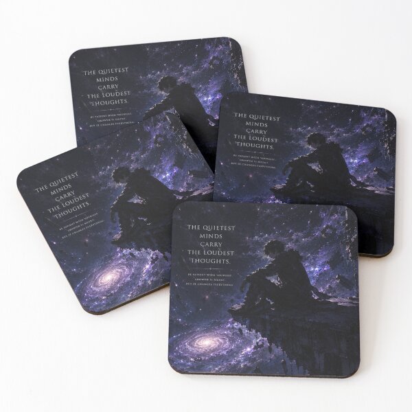 Item preview, The Quietest Minds – Cosmic Solitude designed and sold by UniverseShade.