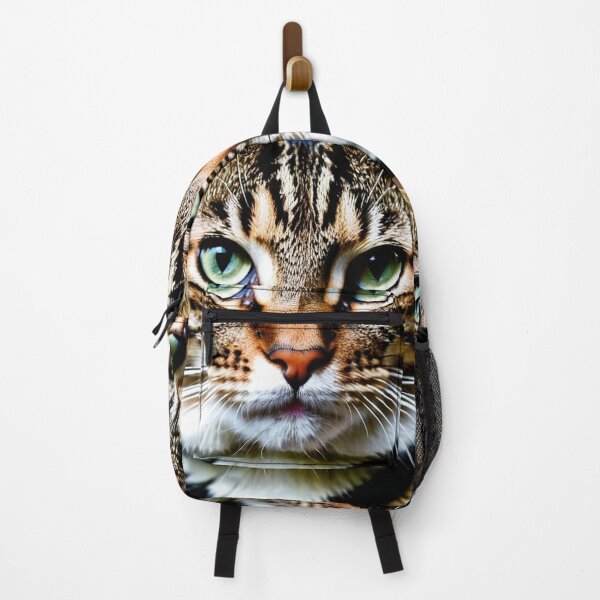 Item preview, Animals - Domestic Cat Portrait, Piercing Green Eyes and Hyper-realism designed and sold by World-Pets.