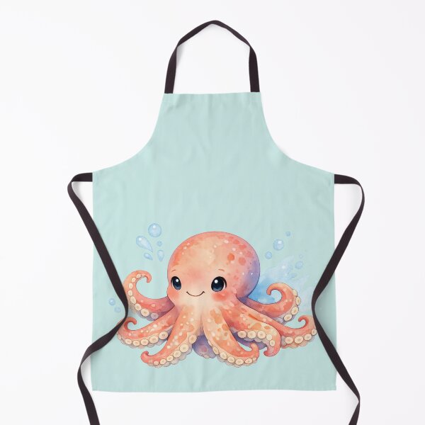 Item preview, Cute Watercolor Octopus designed and sold by DariaCraft.