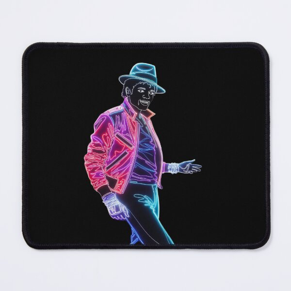 Item preview, Neon Michael Jackson Retro Pop Art designed and sold by ExploreAura Studio.
