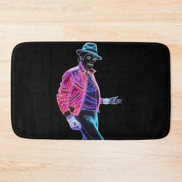 Item preview, Neon Michael Jackson Retro Pop Art designed and sold by ExploreAura Studio.