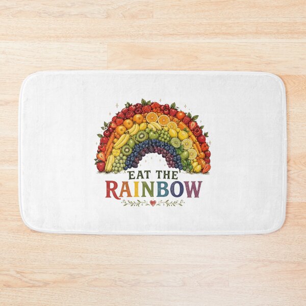Item preview, Eat The Rainbow Colorful Retro Rainbow Design designed and sold by AMICO77.