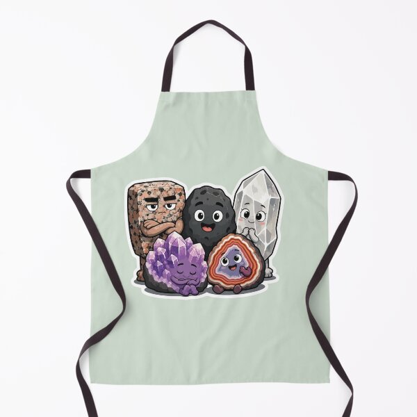 Item preview, Cute Rock Family Sticker Geology Mineral Collector Crystal Rockhound Gift designed and sold by SimplePoDesign.