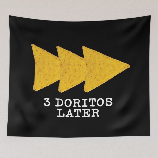 Item preview, 3 Doritos later (English and white version) designed and sold by tigrootiger.