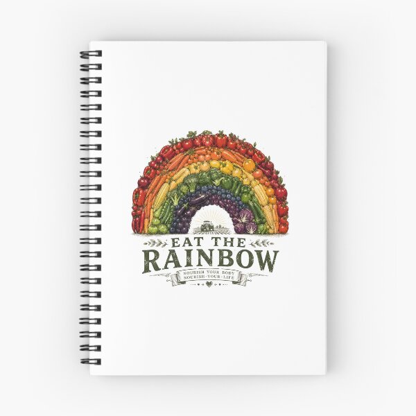 Item preview, Eat The Rainbow Colorful Retro Rainbow Design designed and sold by AMICO77.
