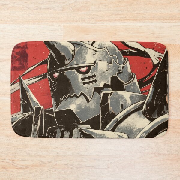 Artikelvorschau, Alphonse Elric Vintage Warned Poster entworfen und verkauft von AnimeArsenalPrints.