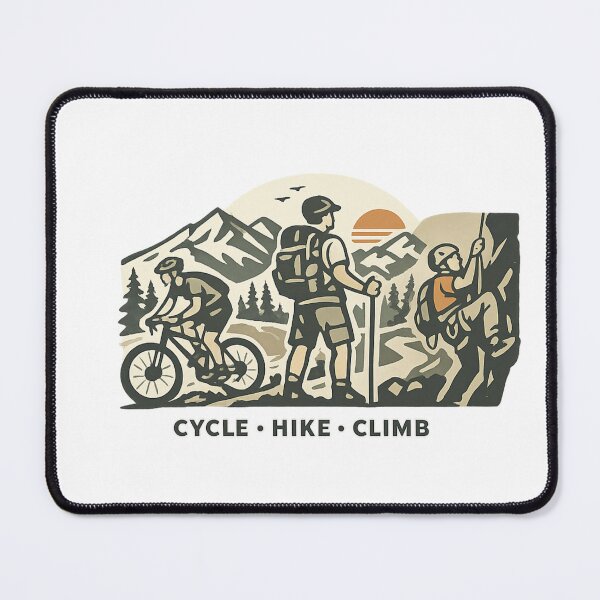 Item preview, Cycle-Hike-Climb designed and sold by ZadiDreamBig.