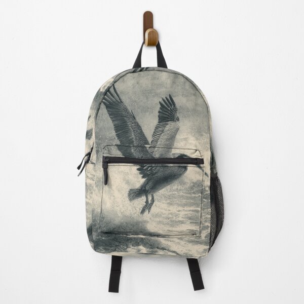 Item preview, A Pelican landing on ocean waves, Birds in Motion designed and sold by CDC40.