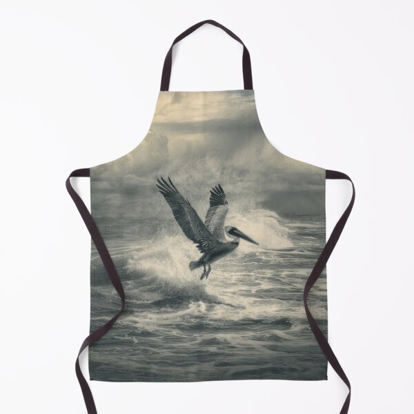 Item preview, A Pelican landing on ocean waves, Birds in Motion designed and sold by CDC40.