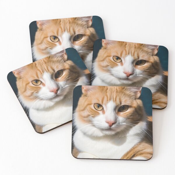 Item preview, Animals - Domestic cat, Refined feline portrait in close-up designed and sold by World-Pets.