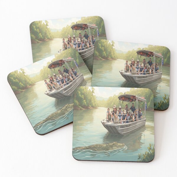 Item preview, River Expedition Into The Wild Jungle designed and sold by JMAVILA ART.
