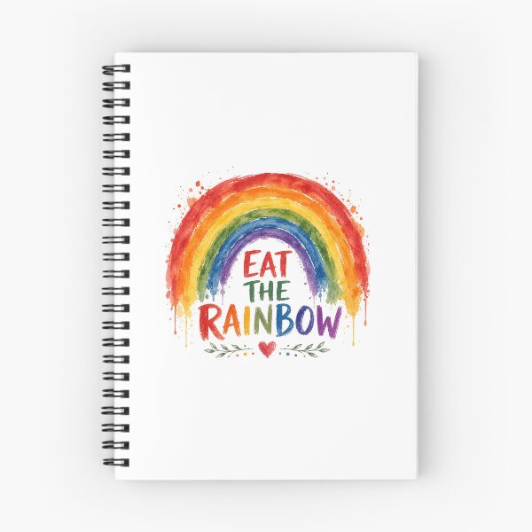 Artikelvorschau, Iss den Regenbogen – Buntes Retro-Regenbogen-Design entworfen und verkauft von AMICO77.